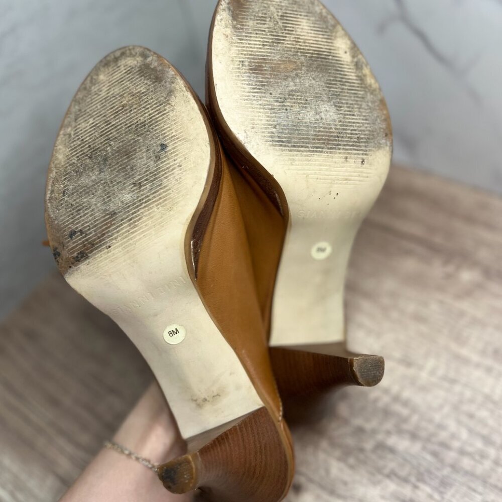 Gianni Bini Brown Lace Up Heel - Picture 6 of 13